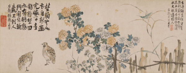 歷代大師畫菊:菊殘猶有傲霜枝 歷代大師畫菊:菊殘猶有傲霜枝