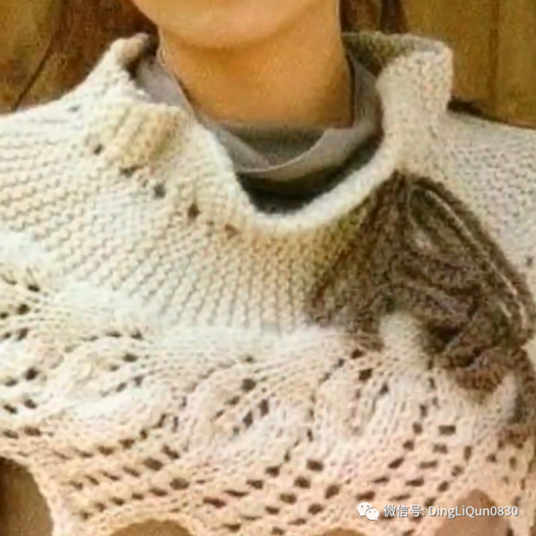 「針織作品」30款漂亮時尚的斗篷設計 「針織作品」30款漂亮時尚的斗篷設計