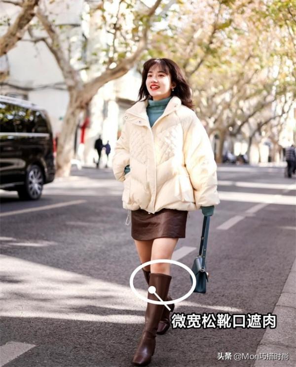今冬火了一種靴子叫“方頭靴”，腳寬腿粗的女生也能駕馭，特顯瘦