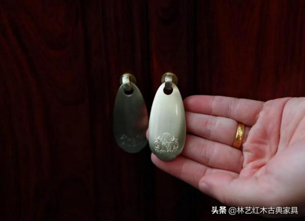 尚比亞紫檀萬字格茶水櫃