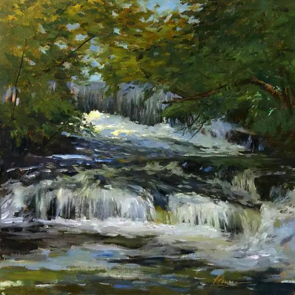 欣賞加拿大的風景油畫，在形色光影中傾灑出絕美風景