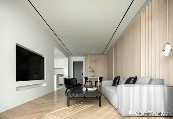 裝修不想刷顏色，大白牆如何搭配才顯高階？我來告訴你