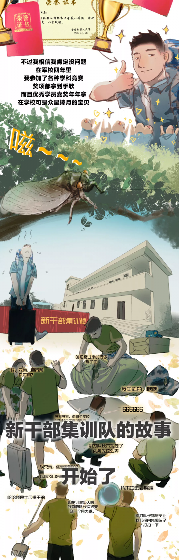 你好，我的少尉生活①