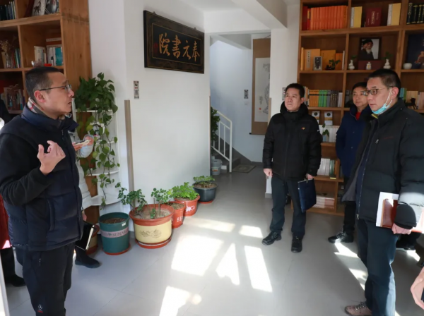 市農村發展中心領導帶隊到我區調研鄉村振興示範村“百師進百村”工作情況