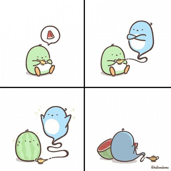 ​插畫家畫出了一隻企鵝的生活,平凡又真實,像極了你和我 ​插畫家畫出了一隻企鵝的生活,平凡又真實,像極了你和我