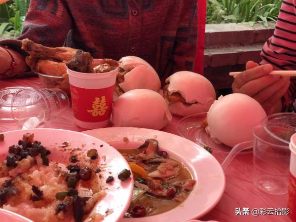 西安長安農村流水席,早上臊子面,中午正席16個菜 西安長安農村流水席,早上臊子面,中午正席16個菜