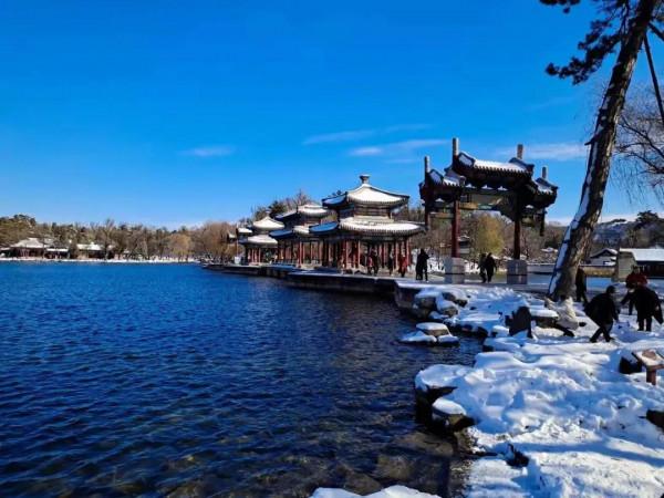 「雪後美景」想把“熱河行宮的冬”送給你