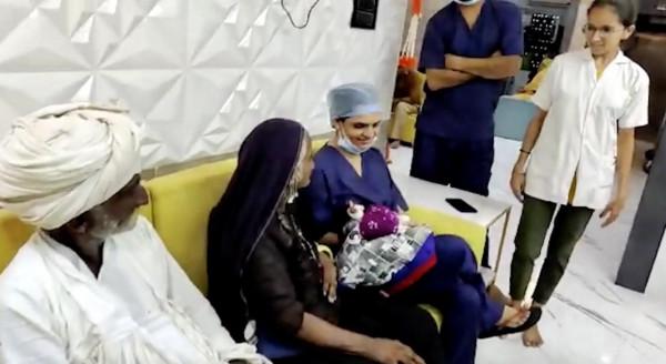 印度70歲老婦當上媽媽 透過試管嬰兒成功生下第一個孩子