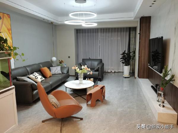 一家三口168平大房子，裝修花了40W，全屋簡潔又好看，分享一下