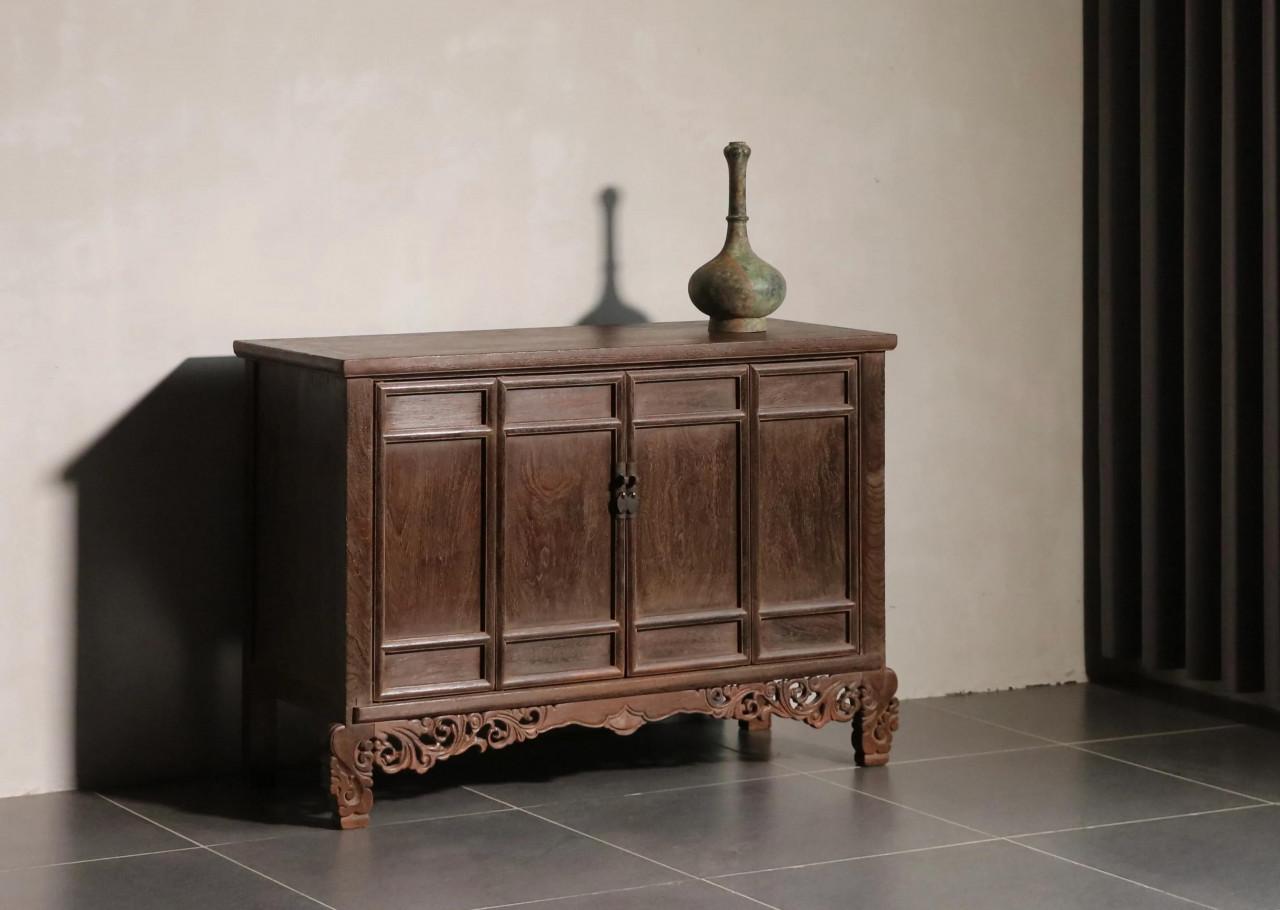 文人空間——身心安頓之所「 格物 • 鐵力 四門櫃 」