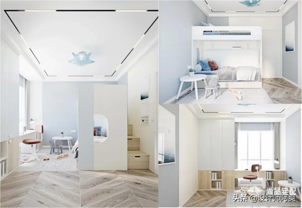 這才叫兒童房設計，比你家擺張上下床強太多了