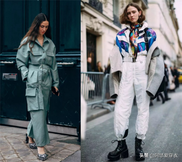 幹啥啥不行，買衣服第一名，今年流行的“風衣褲”造型有多驚豔？