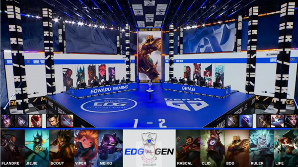S11總決賽:EDG佐伊12殺奏響戰歌打進決勝局 S11總決賽:EDG佐伊12殺奏響戰歌打進決勝局