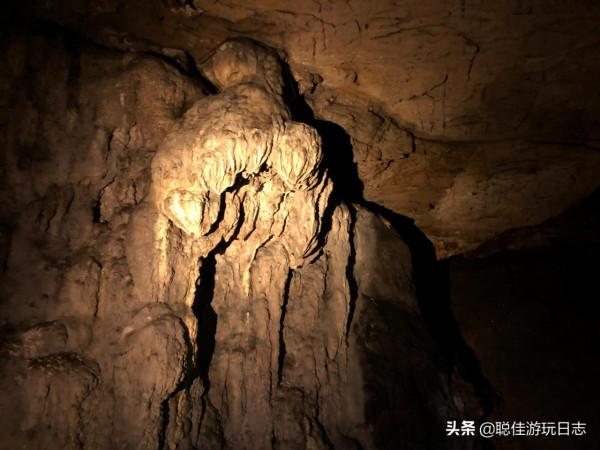北京徒步登山：門頭溝天泉寺滴水巖-棲隱寺環穿①,冰柱-溶洞-古寺