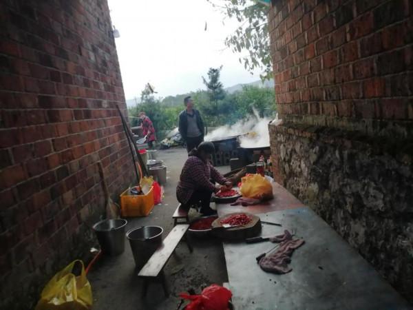 現在的農村過世老人