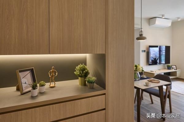 終於知道為什麼現代風這麼火，四口之家擠72㎡，卻藏不住的舒適感