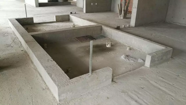 廚衛間構造翻邊施工:一次成型,防治滲漏 廚衛間構造翻邊施工:一次成型,防治滲漏