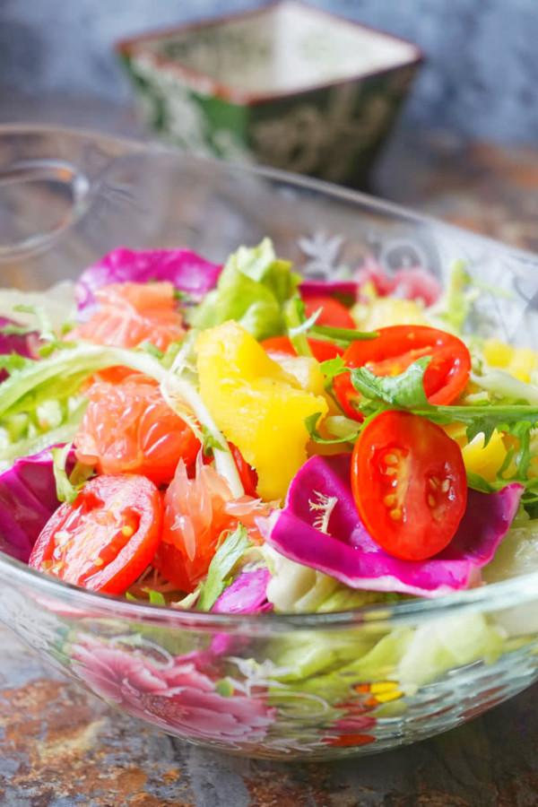 減肥期間就吃這道清爽大拌菜，食材豐富，營養低脂又解膩