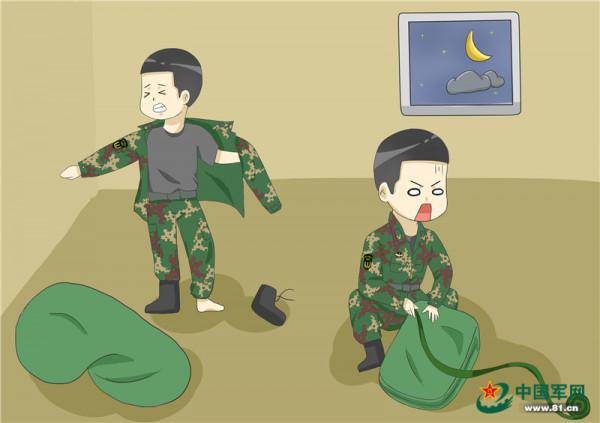 漫畫丨軍旅日記:那總在深夜拉響的緊急集合 漫畫丨軍旅日記:那總在深夜拉響的緊急集合