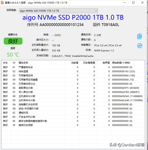399元1TB!愛國者P2000上機評測,國民好物到底香不香? 399元1TB!愛國者P2000上機評測,國民好物到底香不香?