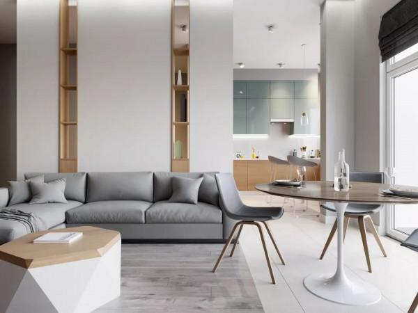 客餐廳一體化設計正流行，用窗點亮你的空間