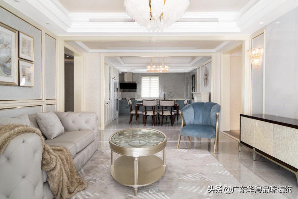 155㎡的歐式輕奢平層,融合浪漫與古典風格,這是什麼神仙氣質 155㎡的歐式輕奢平層,融合浪漫與古典風格,這是什麼神仙氣質