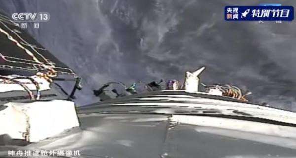 神舟十二號飛船進入慣性滑行階段