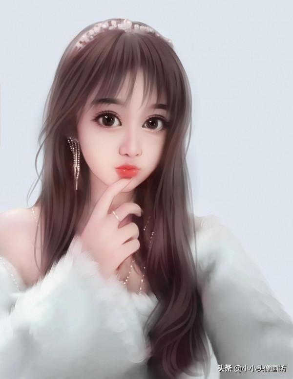 你的頭像該換了，大眼睛真人卡通頭像，好看又減齡