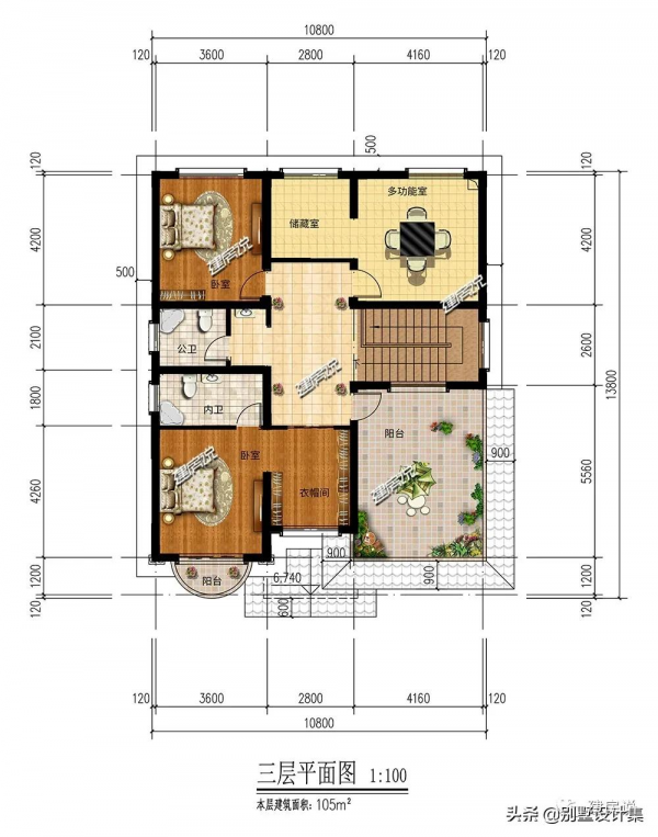 三層歐式別墅，端莊大氣上檔次，看一眼就讓人忘不了
