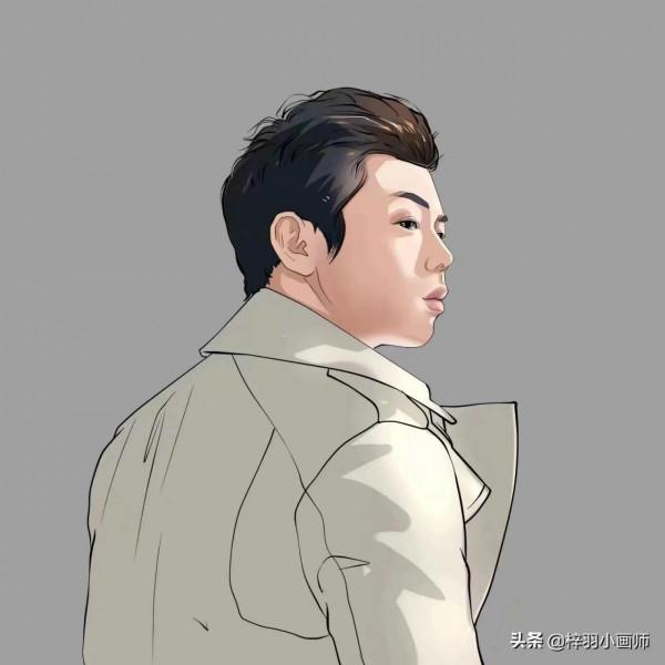 你的頭像該換啦 手繪漫畫男士頭像 立體感超強 很有排面