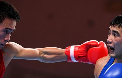 全運會-拳擊：男子63公斤級山俊奪冠