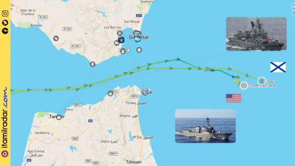 美法意三航母地中海合影 俄海軍三巡洋艦&OpenCurlyDoubleQuote;對陣&rdquo;