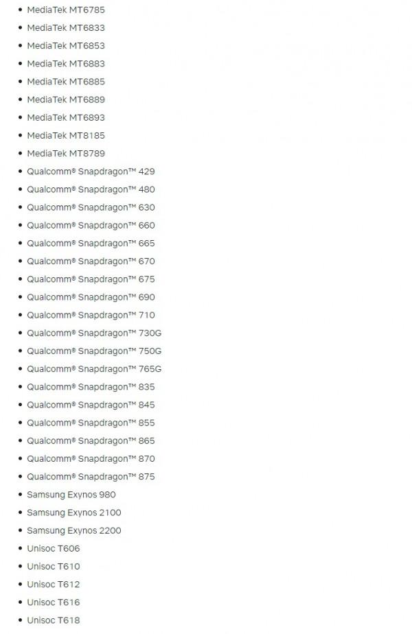 三星Exynos 2200出現在Netflix高畫質流媒體相容移動晶片名單中