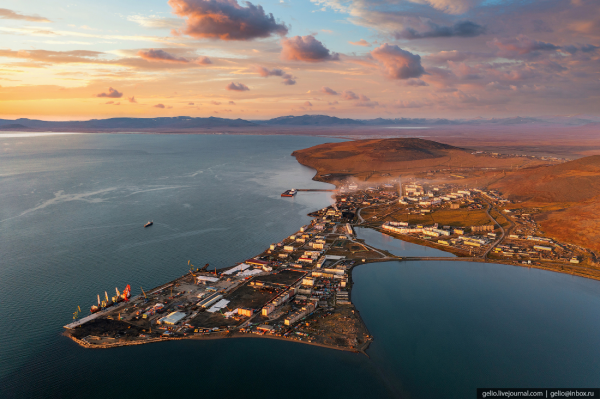 俄羅斯最北端的城市有世界上唯一的浮動核電站