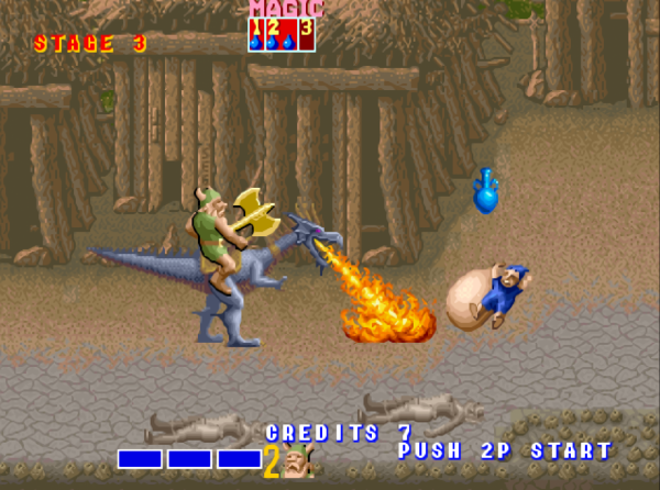 街機《戰斧》幕後那些你不知道的事，喜歡偷女戰士私人物品的小偷