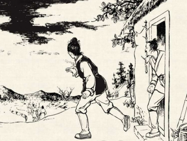 民間故事：窮小子因狗從商，發家後榮歸故里，豪贈金錠給說真話者
