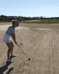 答球友問035：沙坑球怎麼打才能乾脆利落？