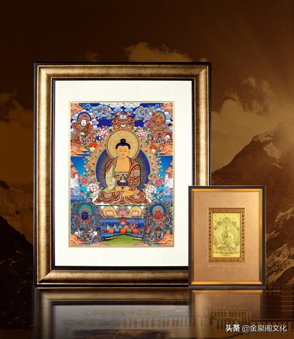 《大國工匠 傳世唐卡》金雕彩繪版畫