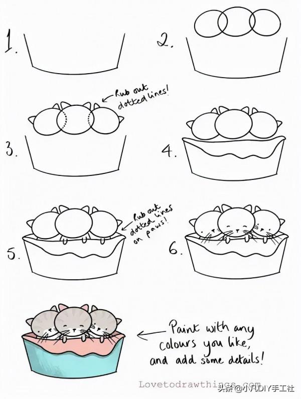 簡單好看的冬季簡筆畫