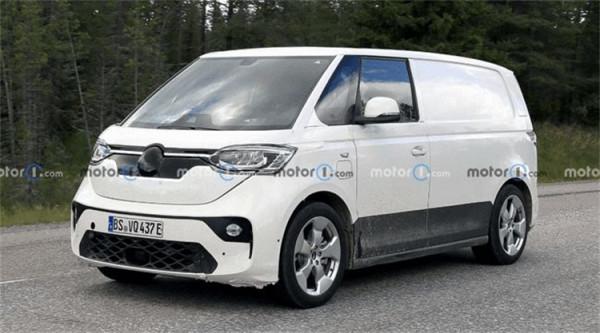 大眾ID.BUZZ最新路試諜照曝光，有可能成為大眾最醜電動車