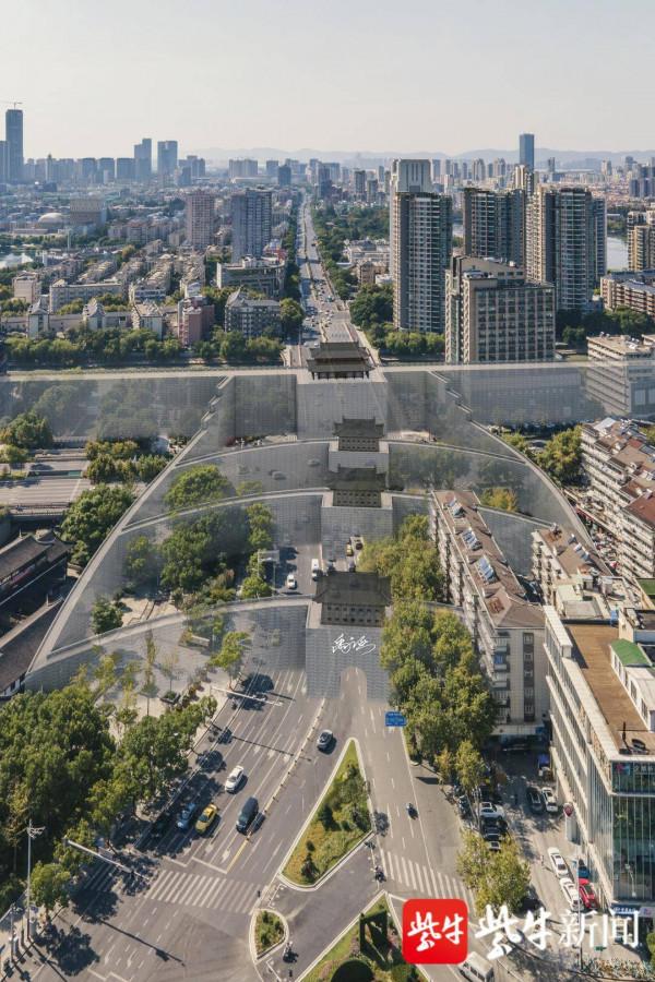 「紫牛頭條」95後小夥建模復原南京明城牆十三門：城市高樓林立之處可能都是已故的城垣