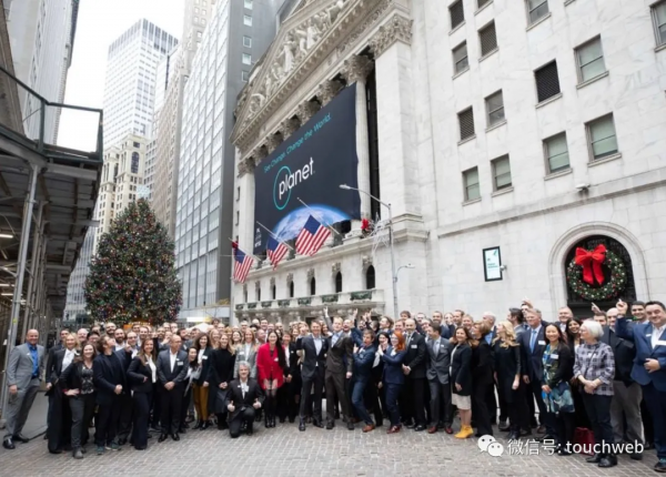 谷歌投的地球資料公司Planet Labs紐交所上市:作價28億美元 谷歌投的地球資料公司Planet Labs紐交所上市:作價28億美元