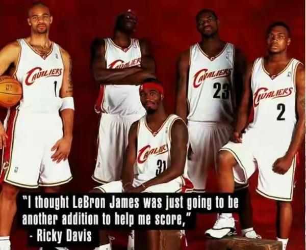裡基·戴維斯——這個男人，曾經還想做勒布朗的大哥呢