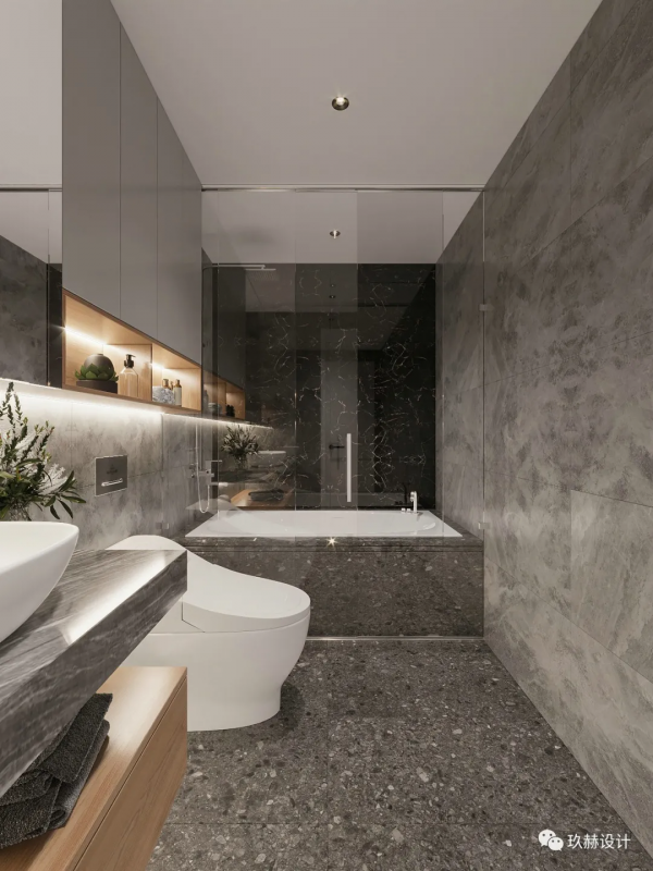 142平北京二手房裝修｜用暖光點亮黑色，讓黑色融入生活