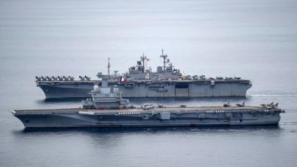 全球兩棲攻擊艦排行榜，第三名爭奪激烈，出雲艦比075還要大？