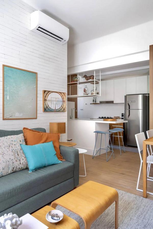 這才是我見過最真實且溫馨的58㎡，面積不大，該有的都不缺