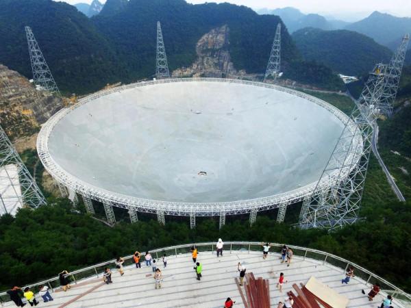 中國科學家:天眼可能已經收到外星人的訊號!但是沒時間處理 中國科學家:天眼可能已經收到外星人的訊號!但是沒時間處理