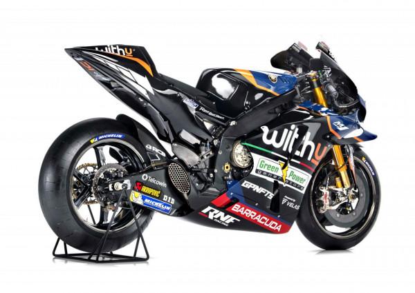 MotoGP 2022：WithU Yamaha RNF 車隊的新圖案