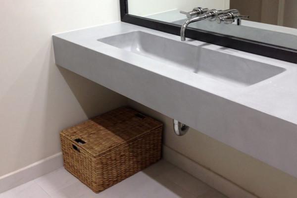 中看又好用的清水混凝土臺盆 中看又好用的清水混凝土臺盆