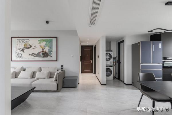 北京90後夫妻砸36萬裝修136㎡家，效果清雅高階，超有品味！曬曬